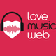 Love Music Web logo