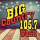 Big Country 105.7 - WQAH-FM logo