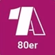 Radio 1A - 1A 80er logo