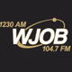 Logo de WJOB Radio AM 1230/104.7 FM - WJOB