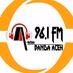 A Radio 96.1 FM logo