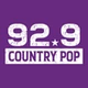 Country Pop 92.9 - CFUT-FM logo
