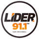 Lider 91.1 FM logo