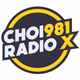Logo de Radio X - CHOI-FM
