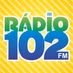 Logo de Rádio 102 FM Tubarão