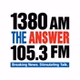 1380 / 105.3 The Answer - KXFN logo