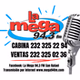 La Mega 94.3 FM - XEVO logo
