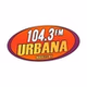 Urbana 104.3 - XHAZE logo