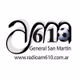 Logo de AM 610 Radio General San Martín