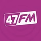 47 FM - 80's logo