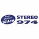 Stereo 974 - 3WRB logo