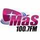 Mas 100.7FM - WUOH-LP logo
