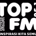 TOP FM 95.1 Bumiayu logo