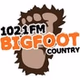 Bigfoot Country 102.1 - WIFT logo