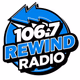 Logo de 106.7 Rewind Radio - CFDV-FM