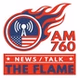 News Talk 760 The Flame - WENO logo