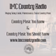 Logo de IMC Country Radio