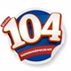 Rádio 104 FM logo