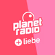 Logo de planet radio - planet plus liebe