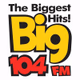 Logo de Big 104 FM - WBAK