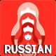 Logo de 100FM רדיוס - Russian