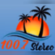 100.7 Stereo logo