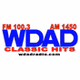 WDAD AM 1450 & 100.3 FM - WDAD logo