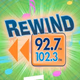 Logo de Rewind 92.7 & 102.3 - WZBK