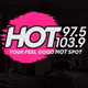 Logo de HOT 97.5/103.9 - KZON