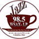 JAZZ 98.5 - WSAX-LP logo