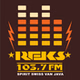 103.7 REKS FM logo