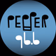 Logo de Pepper 96.6 - Electronica