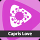 Logo de Radio Capris - Love