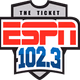 Logo de ESPN 102.3 The Ticket - WMTD-FM
