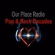 Our Place Pop and Rock Decades logo