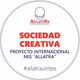 Logo de Sociedad Creativa FM - Español