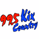 Logo de 99.5 Kix Country - WKAA