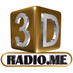 3dRadio logo