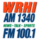 Logo de WRHI FM 100.1 - WRHI