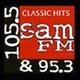 Sam FM 105.5 & 95.3 - W237CA logo