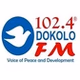 102.4 Dokolo FM logo