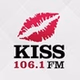 106.1 Kiss FM logo