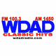Logo de WDAD AM 1450 & 100.3 FM - WDAD