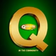 Q 100.7 FM logo