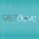 Logo de 98.7 the Dove - KTXR