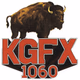 Logo de 1060 KGFX - KGFX
