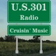 U.S.301 Radio Cruisin' Music logo