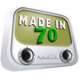Logo de Made in Radio - Made in 70