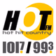 101.7/99.3/105.1 Hot FM - KTTY logo