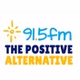 91.5 FM The Positive Alternative logo